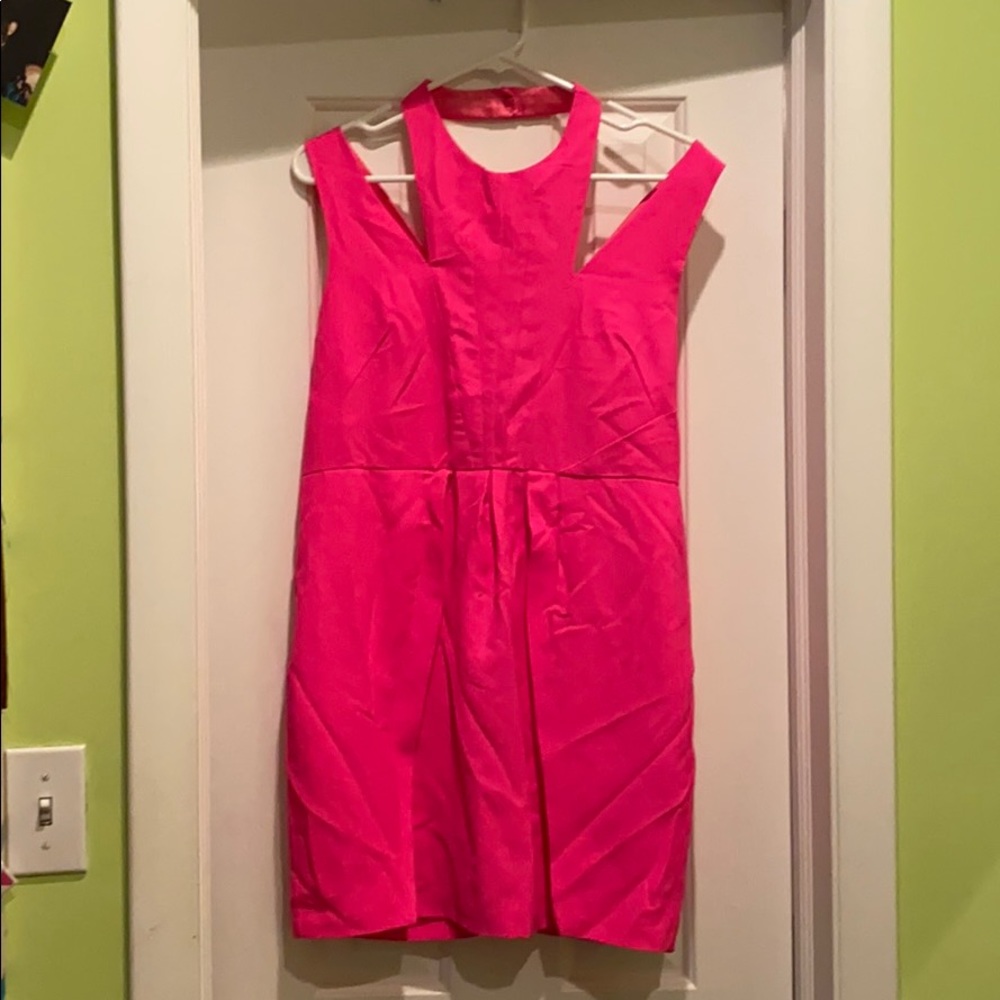 Hot pink never worn formal dress